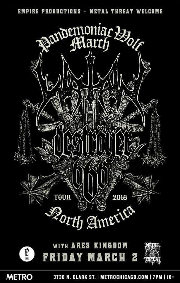 Watain D666 Long Sleeve Shirt
